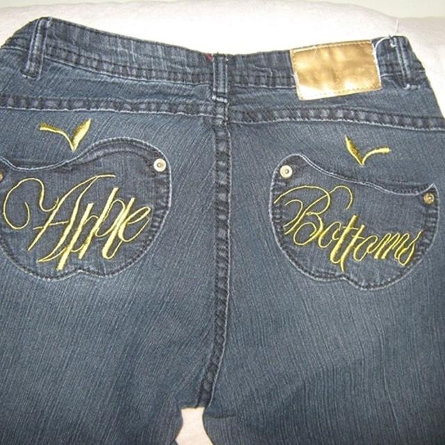 flare apple bottoms jeans