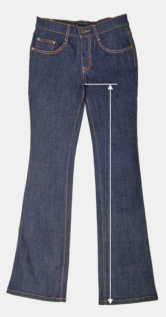 What is the 'Inseam' of Jeans?