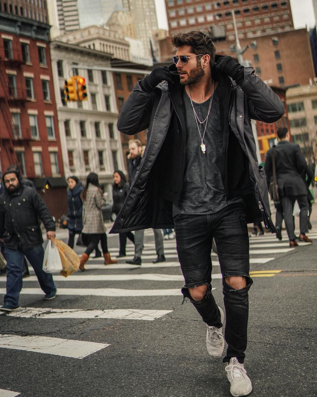 Modelling pose in denim jeans with Nick Bateman! – Tailored Jeans's BLOG