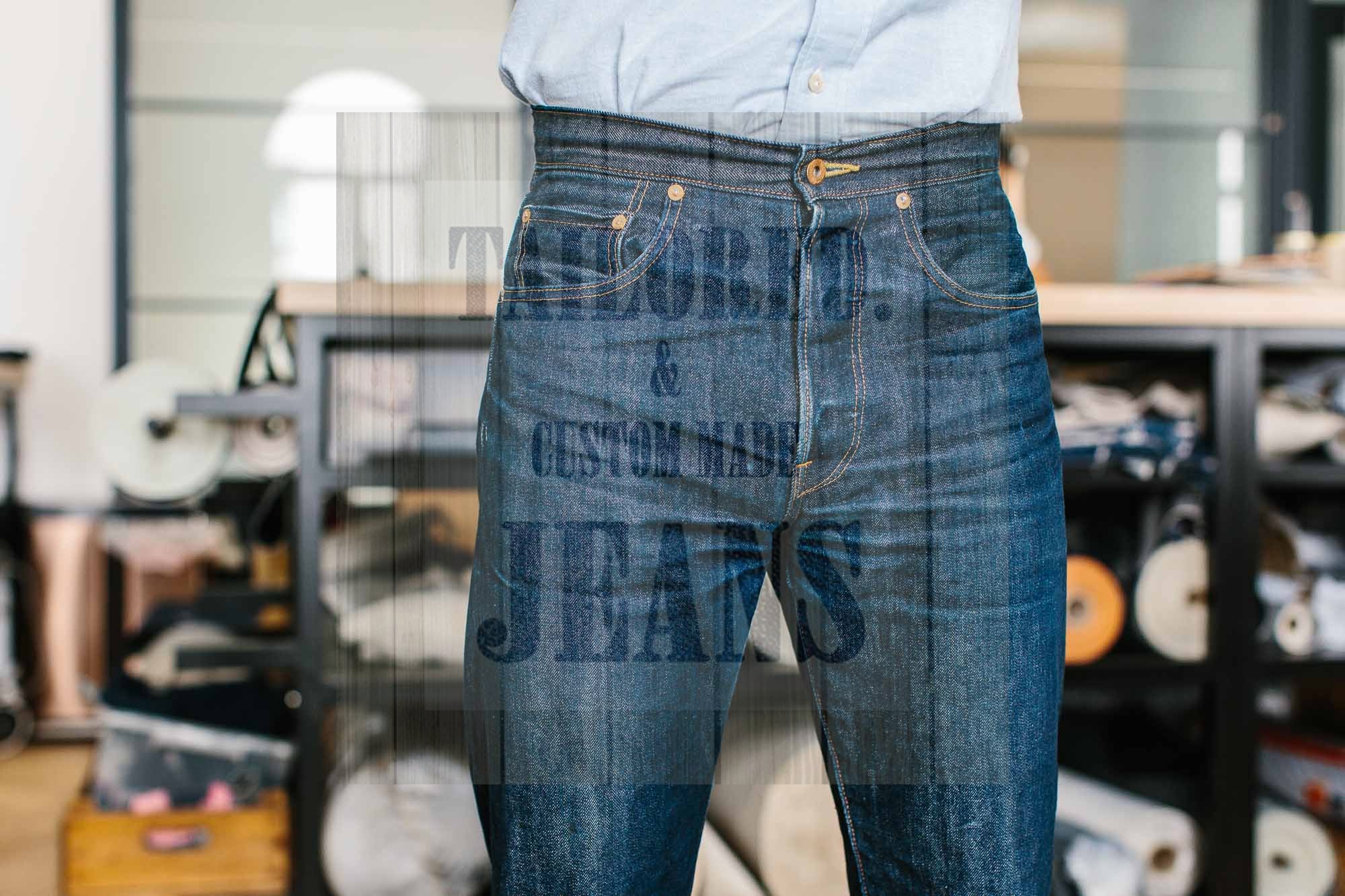 What is customized jeans? by Tailored jeans.
