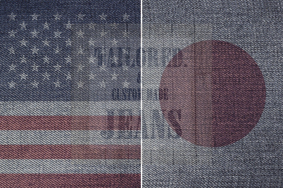 Japanese and american denim. the comparison of heritage.