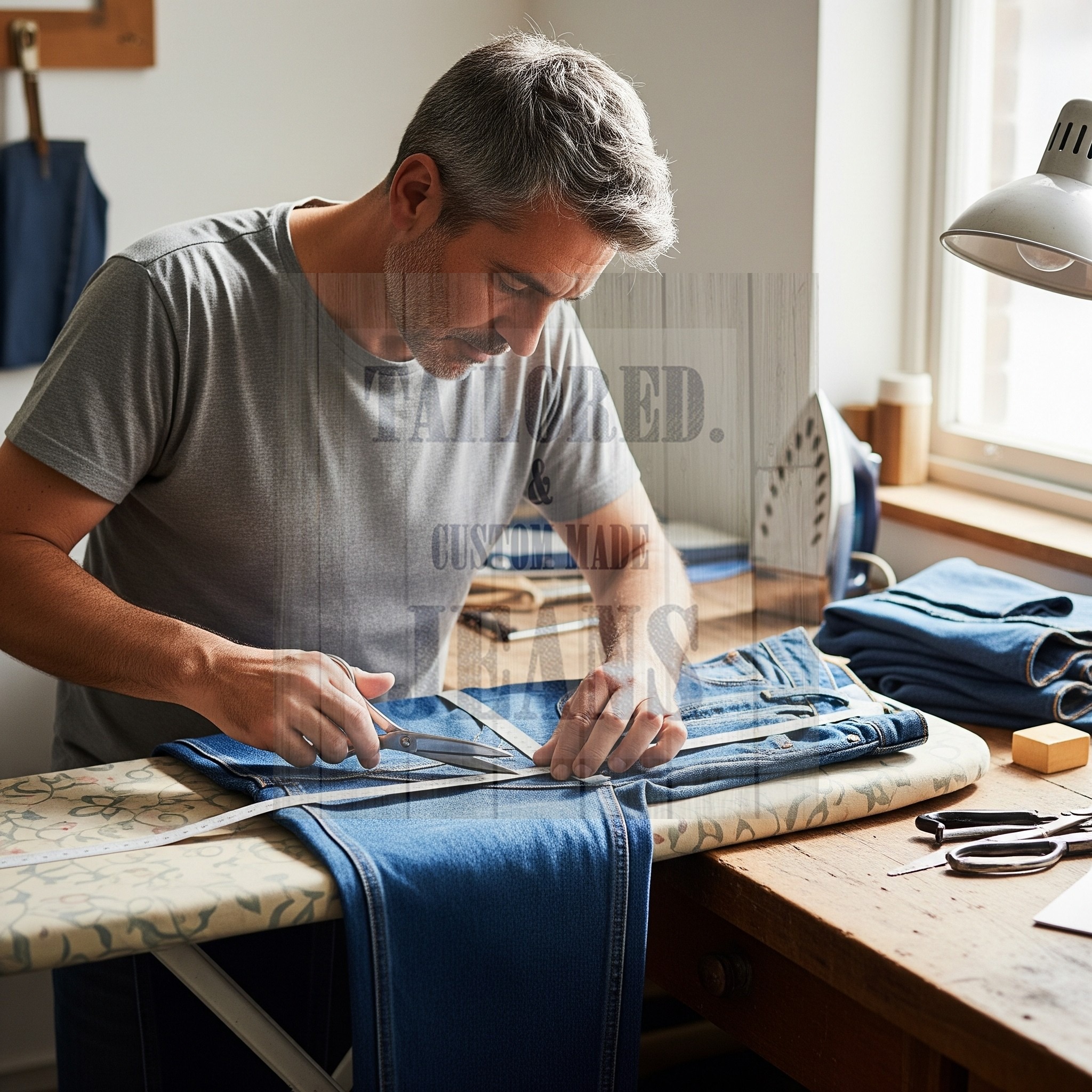 How to Alter Regular Fit Jeans to Slim Fit Like a Pro