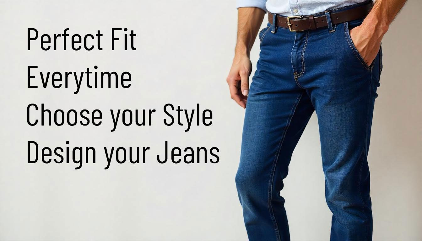 Tailored jeans for men